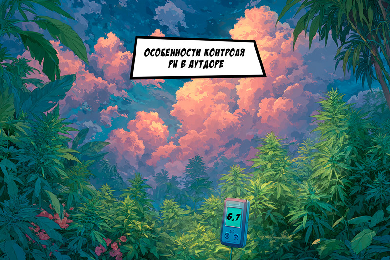 Особенности контроля ph в аутдоре