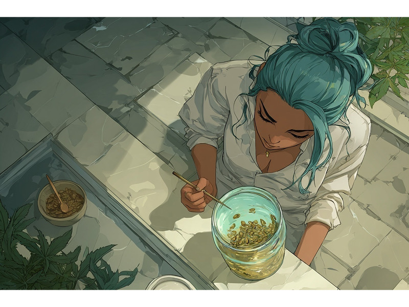 Сортировка семян конопли