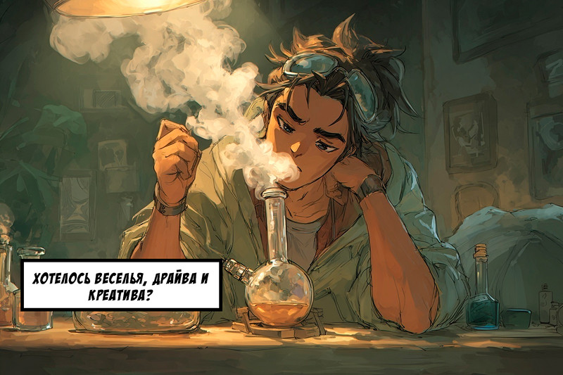 Нет эффекта от марихуаны?