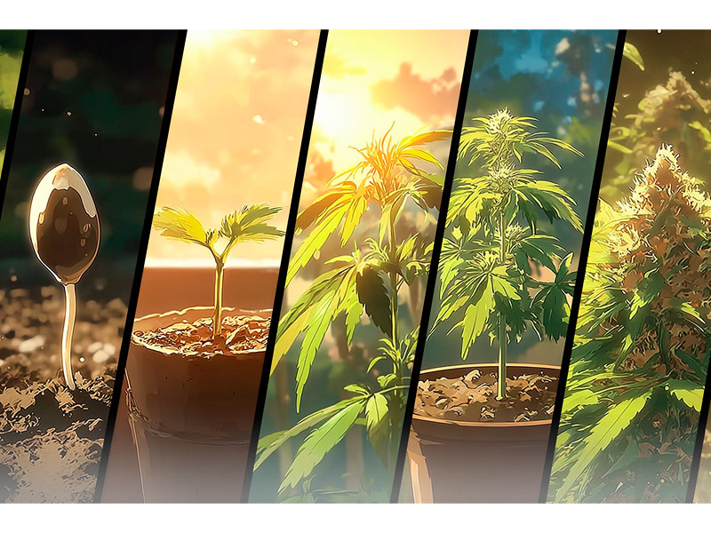 Таблица "время роста и созревания конопли"