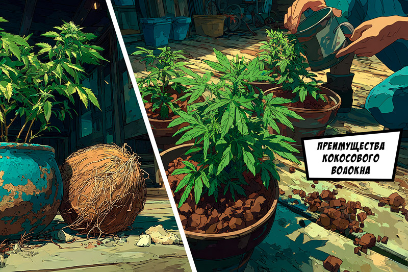 Кокосовое волокно или кокос